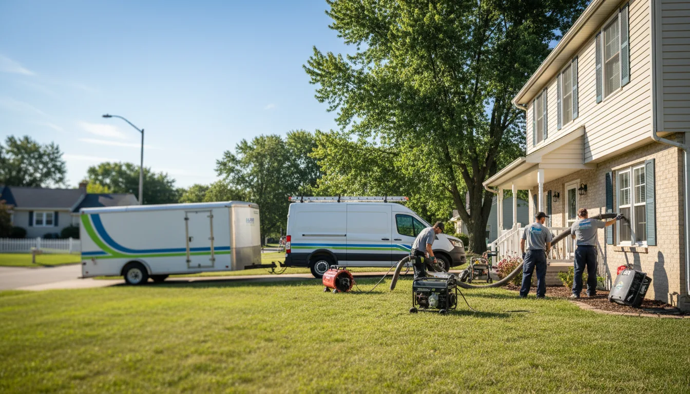 Flooded Basement Restoration And Cleanup With Repair in Powell, MO near me